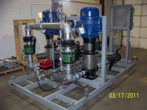 Large Spray System Pump Skid