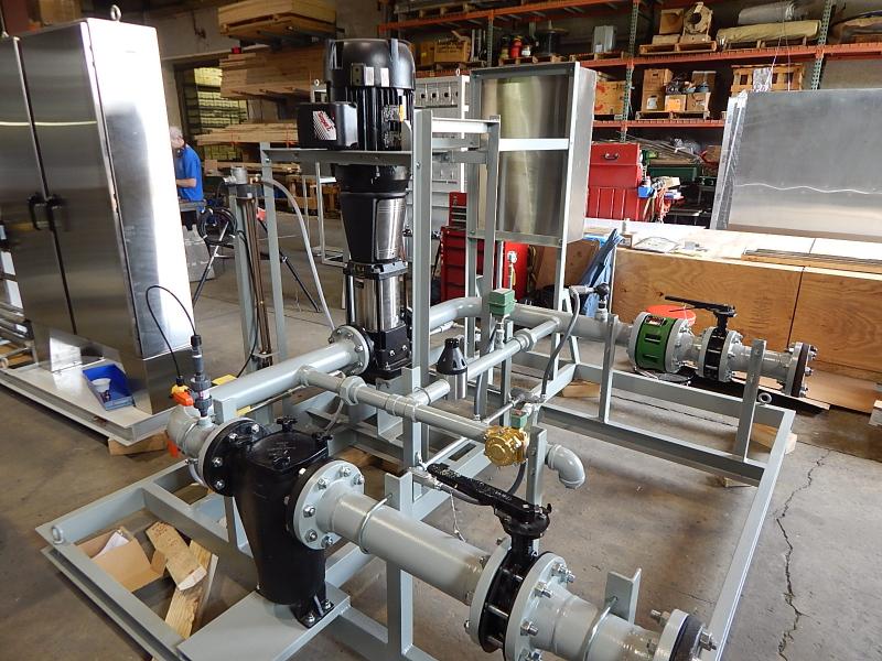 Spray System Pump Skid